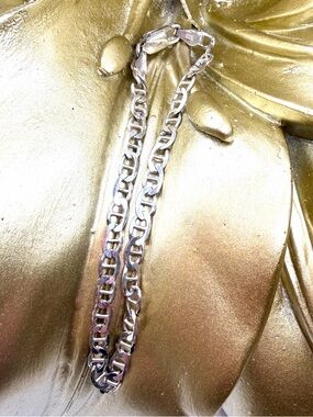 Vintage .925 Stamped Sterling Silver Chain Link 6”
